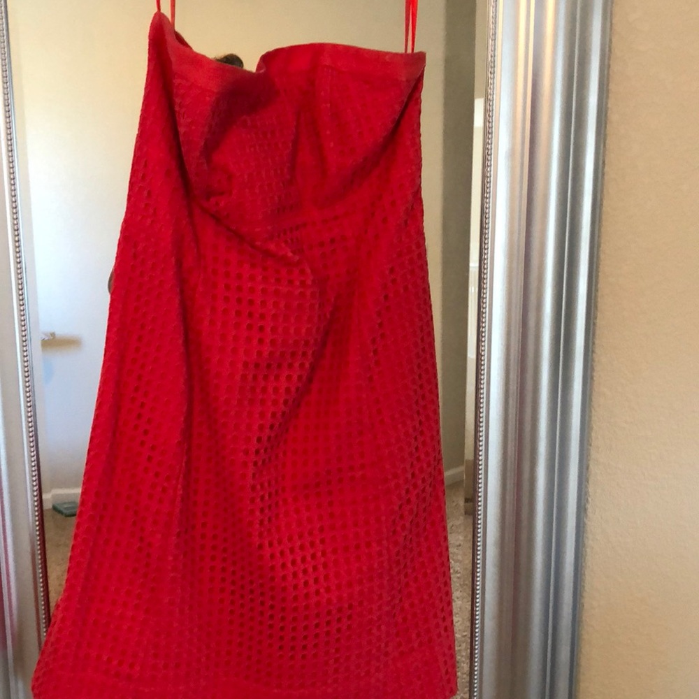 Strapless dress
